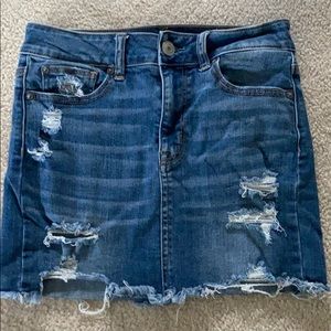 American Eagle jean skirt